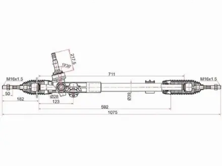 Рейка рулевая за 39 300 тг. в Алматы