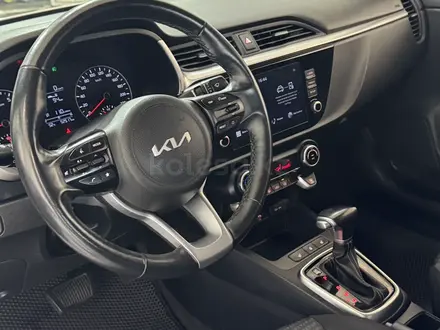 Kia Rio 2022 года за 7 900 000 тг. в Костанай – фото 17