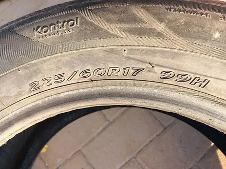 Шины 225/60 R17 — "Hankook Ventus Prime 2" (Венгрия), летние. В у за 15 000 тг. в Астана – фото 8