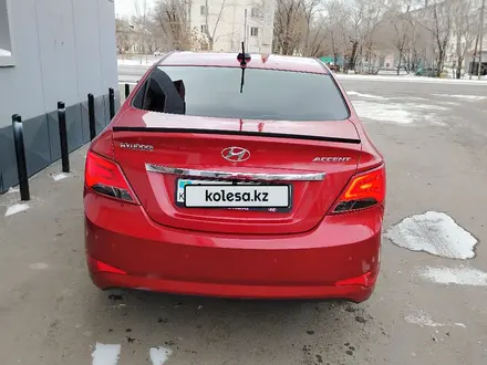 Hyundai Accent 2014 года за 6 000 000 тг. в Астана – фото 3