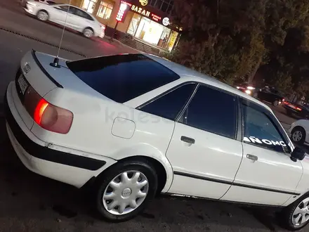 Audi 80 1992 года за 1 200 000 тг. в Тараз – фото 5