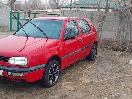 Volkswagen Golf 1992 года за 900 000 тг. в Тараз – фото 3