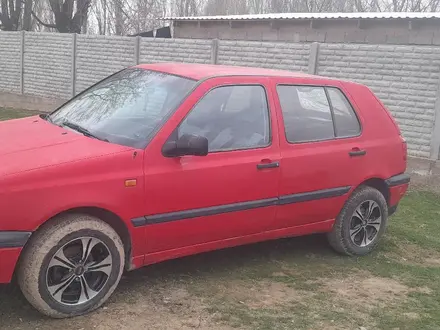 Volkswagen Golf 1992 года за 900 000 тг. в Тараз – фото 4