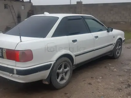 Audi 80 1993 года за 1 400 000 тг. в Тараз – фото 3