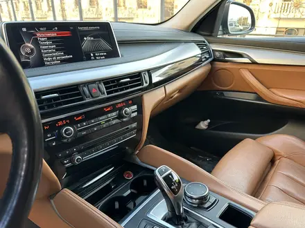 BMW X6 2015 года за 19 000 000 тг. в Актау – фото 13