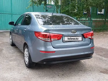 Kia Rio 2016 года за 5 800 000 тг. в Костанай – фото 7
