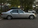 Mercedes-Benz S 600 1998 годаүшін8 500 000 тг. в Астана – фото 4