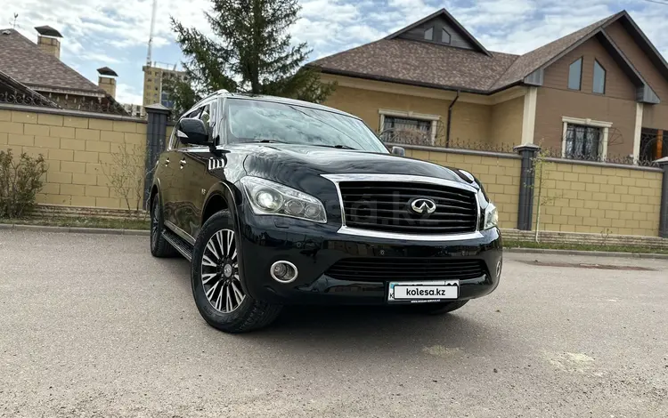 Infiniti QX80 2014 годаүшін13 500 000 тг. в Караганда