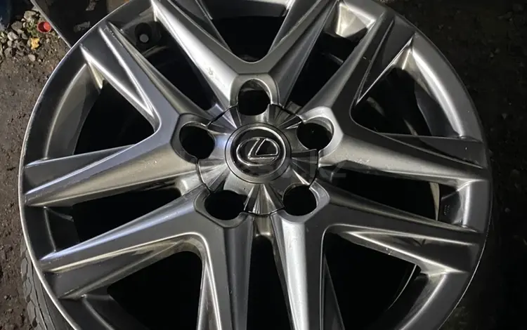 Диски ОРИГИНАЛ Lexus LX 570 Restyling Graphite за 390 000 тг. в Алматы