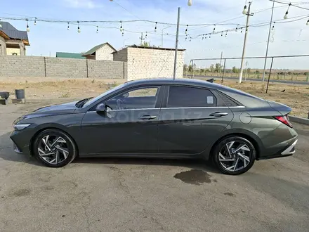 Hyundai Elantra 2024 года за 8 000 000 тг. в Шымкент – фото 4