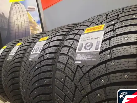 Зимняя шины разно размерные Pirelli Scorpion Ice Zero 2 275/40 R21 315/35 за 350 000 тг. в Астана – фото 9