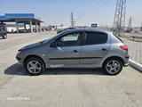 Peugeot 206 2006 года за 1 600 000 тг. в Актау – фото 4