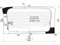 Стекло заднее с обогревомfor18 650 тг. в Алматы