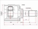 Шрус внутренний, граната внутреняяүшін12 100 тг. в Алматы