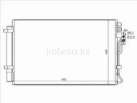 Радиатор кондиционера за 23 150 тг. в Павлодар