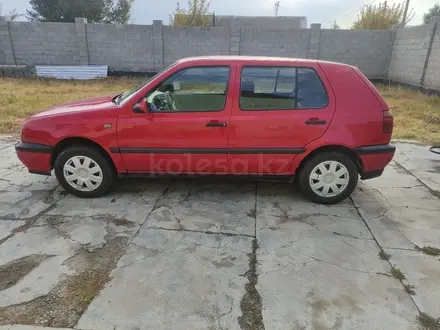 Volkswagen Golf 1993 года за 1 730 000 тг. в Тараз – фото 2