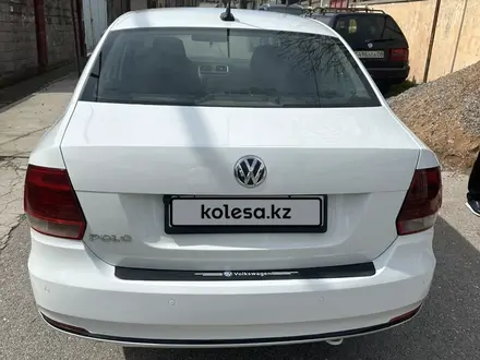 Volkswagen Polo 2019 года за 5 950 000 тг. в Шымкент – фото 6