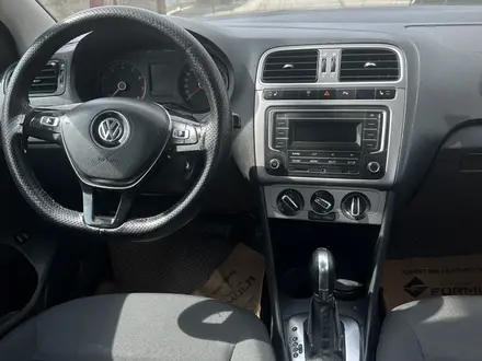 Volkswagen Polo 2019 года за 5 950 000 тг. в Шымкент – фото 9