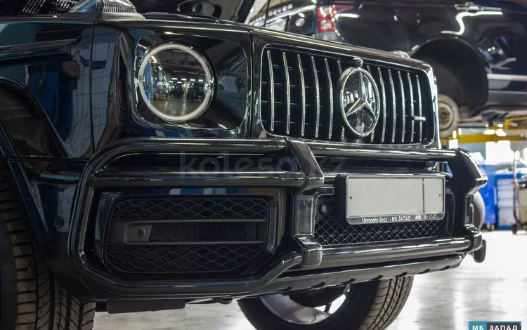 Кенгурятник защита бампера Мерседес W463 W464 G63 AMG Гелендвагенүшін1 500 000 тг. в Астана
