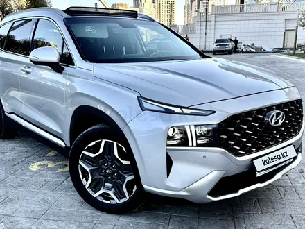 Hyundai Santa Fe 2021 года за 16 250 000 тг. в Астана – фото 3