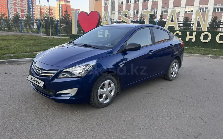 Hyundai Solaris 2016 годаүшін4 200 000 тг. в Астана