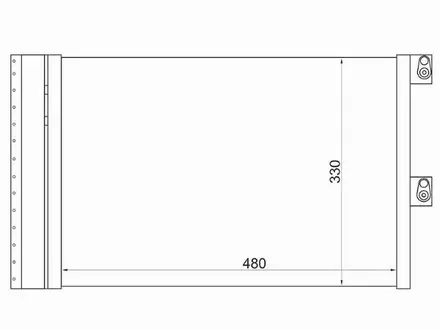 Радиатор кондиционера за 24 200 тг. в Алматы