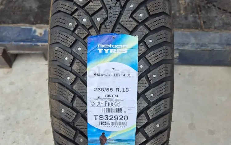 235/55R19 105T Hakkapeliitta 01 Nokian шип за 153 100 тг. в Астана