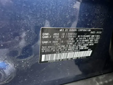 Subaru Outback 2022 года за 14 500 000 тг. в Алматы – фото 22