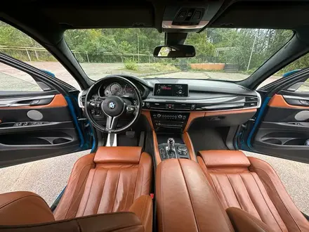 BMW X6 M 2016 года за 22 000 000 тг. в Уральск – фото 8
