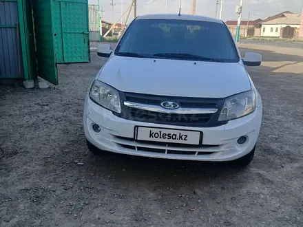 ВАЗ (Lada) Granta 2190 2013 года за 1 650 000 тг. в Кызылорда – фото 3