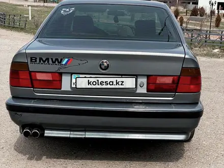 BMW 525 1992 года за 2 200 000 тг. в Шу – фото 3