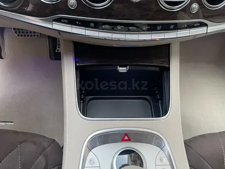 Mercedes-Benz S 400 2015 года за 22 900 000 тг. в Алматы – фото 37