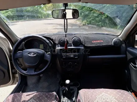 ВАЗ (Lada) Granta 2190 2012 года за 1 800 000 тг. в Семей – фото 7