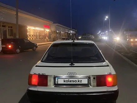 Audi 80 1991 года за 560 000 тг. в Тараз – фото 5