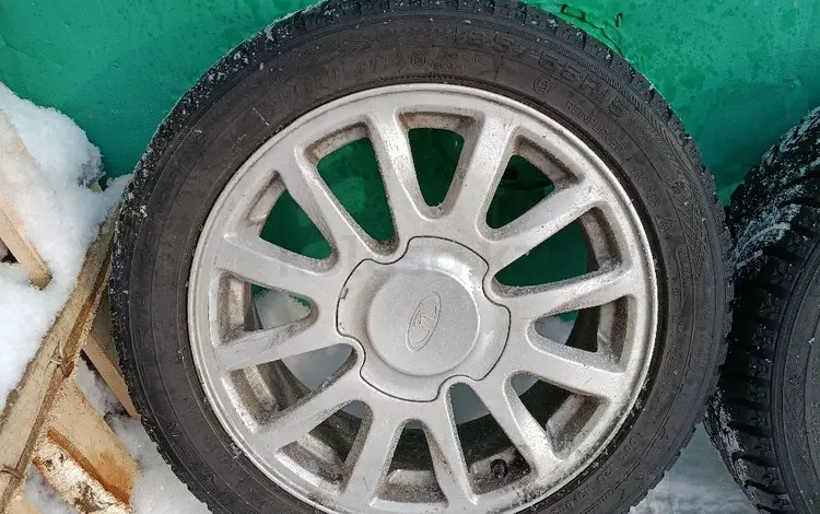 Диски с резиной R15 ВАЗ за 90 000 тг. в Петропавловск