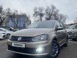 Volkswagen Polo 2019 года за 6 500 000 тг. в Алматы – фото 2
