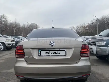 Volkswagen Polo 2019 года за 6 500 000 тг. в Алматы – фото 5