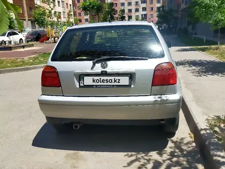 Volkswagen Golf 1996 года за 2 200 000 тг. в Алматы – фото 7