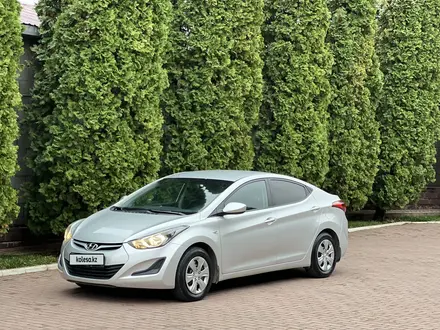 Hyundai Elantra 2015 года за 6 200 000 тг. в Алматы – фото 26