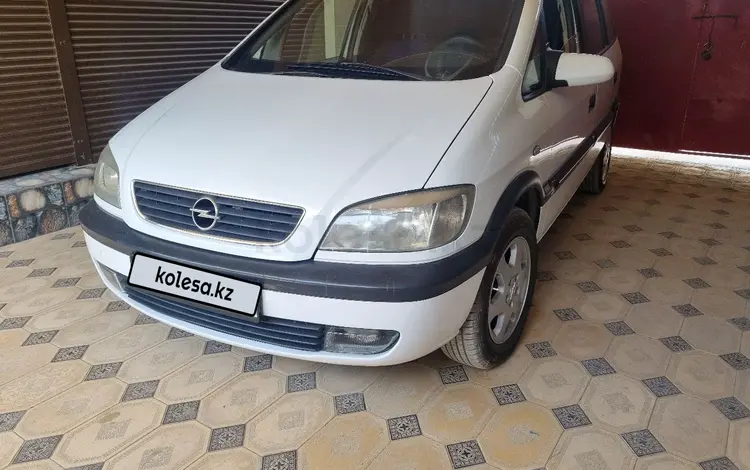 Opel Zafira 2000 годаүшін3 300 000 тг. в Шымкент