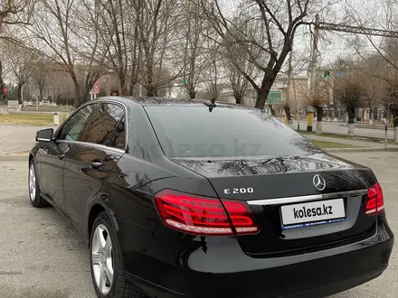 Mercedes-Benz E 200 2013 года за 9 500 000 тг. в Тараз – фото 4