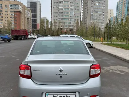 Renault Logan 2014 года за 2 700 000 тг. в Астана – фото 3