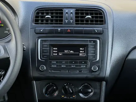 Volkswagen Polo 2019 годаүшін6 350 000 тг. в Актобе – фото 5