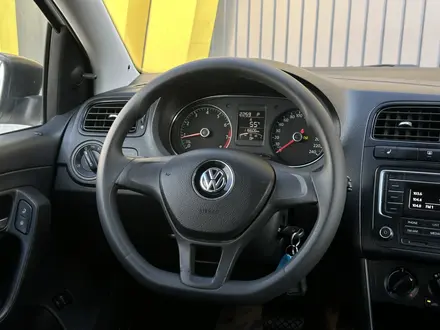 Volkswagen Polo 2019 годаүшін6 350 000 тг. в Актобе – фото 8