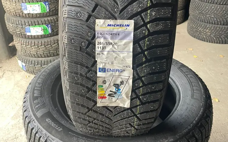 Michelin 265/55 R20 X-Ice North 4 SUV 113T XLүшін175 000 тг. в Алматы