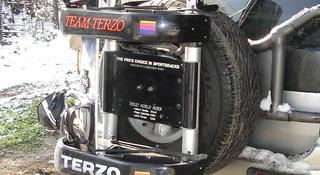 Багажник Terzo для перевозки 5 пар лыж на запасное колесо внедорожника за 45 000 тг. в Алматы