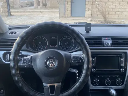 Volkswagen Passat 2012 года за 7 000 000 тг. в Актау – фото 9