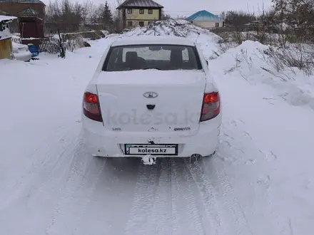 ВАЗ (Lada) Granta 2190 2013 года за 1 555 000 тг. в Астана – фото 4