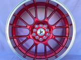 0414 R18 8J 5x100/5x114, 3 ET38 73, 1 Candy Red Machined Lip за 340 000 тг. в Алматы