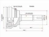 Шрус, граната наружный за 11 350 тг. в Алматы